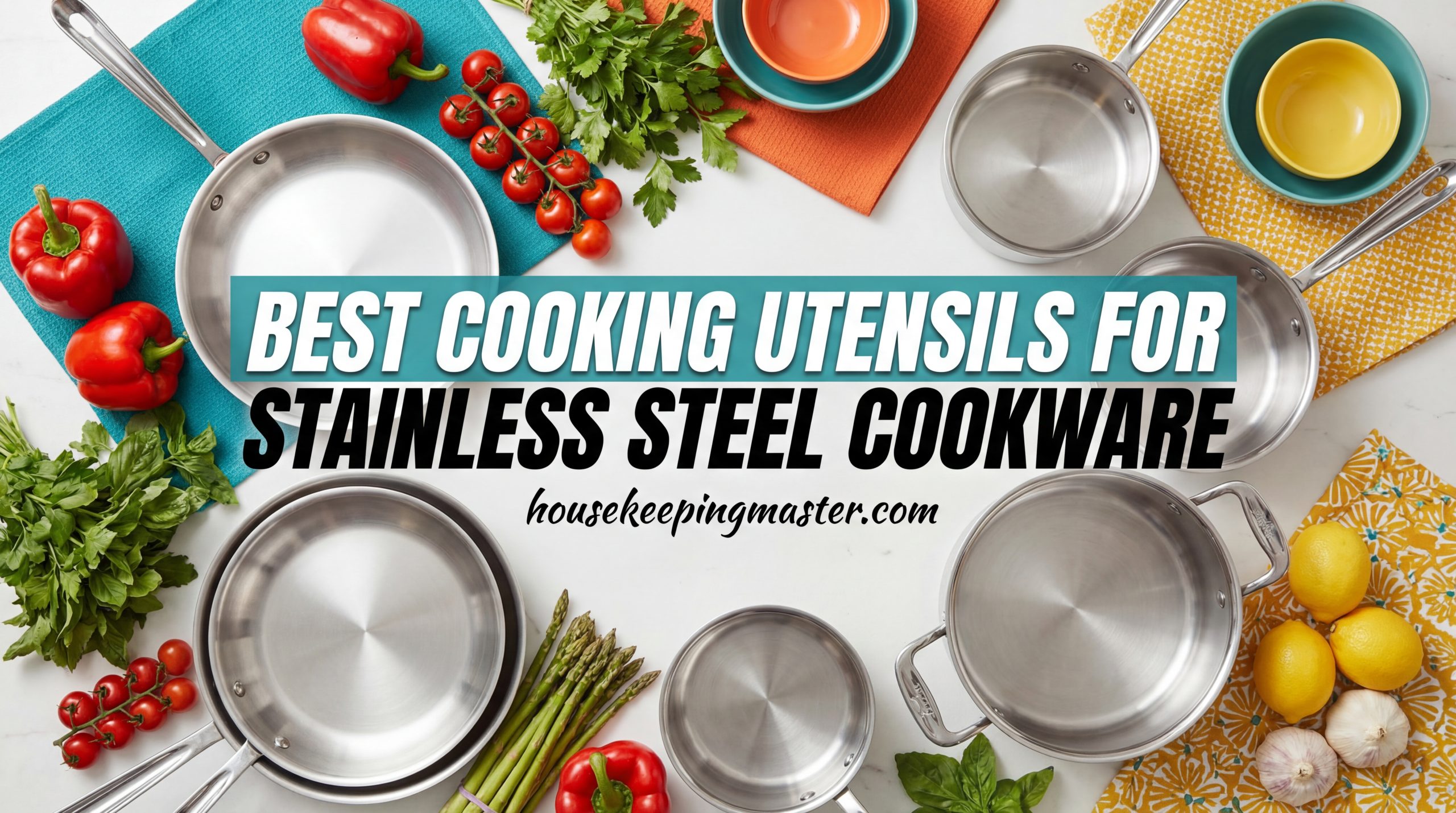 Best Cooking Utensils for Stainless Steel Cookware