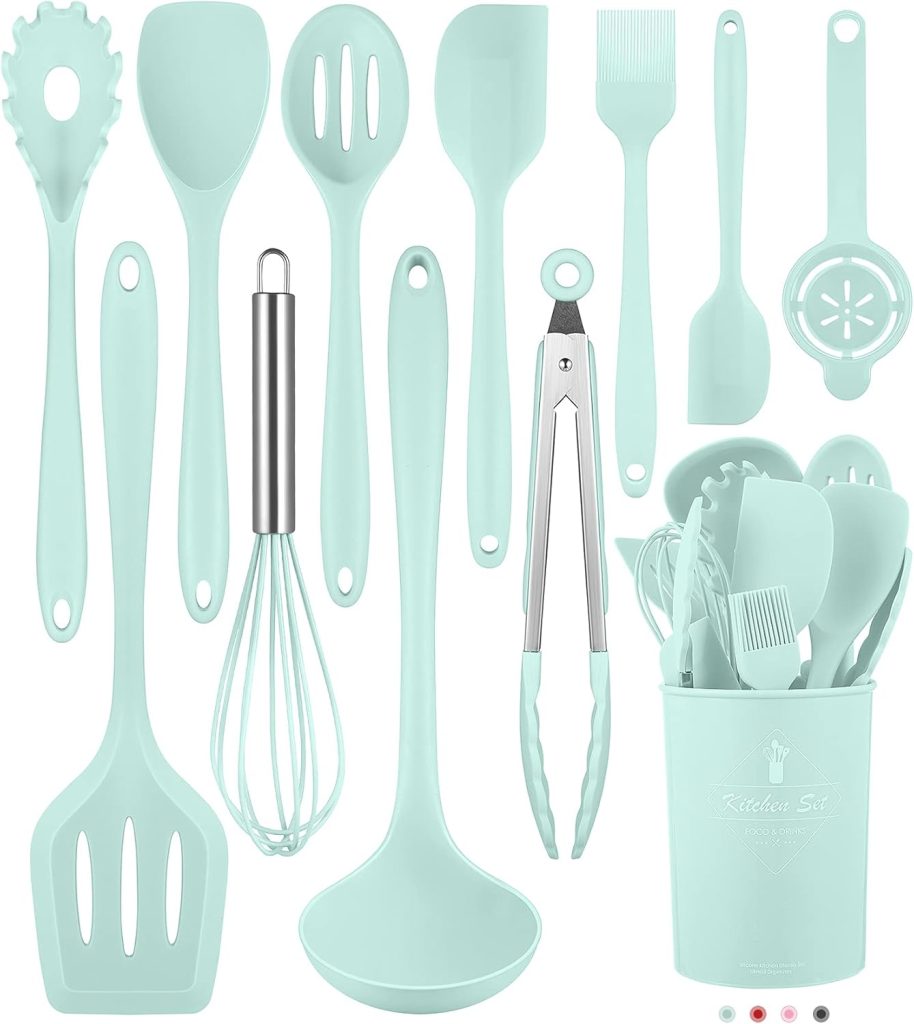 COOK WITH COLOR Nylon Cooking Utensils (12-Piece)
