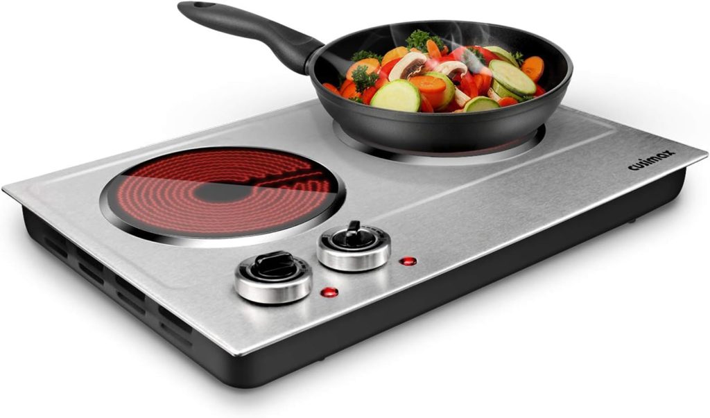 CUSIMAX 1800W Ceramic Electric Hot Plate for Cooking Review