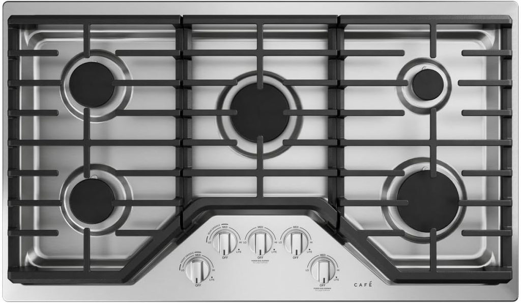 Cafe CHP95362MSS 36-inch Gas Cooktop with Tri-Ring Burner