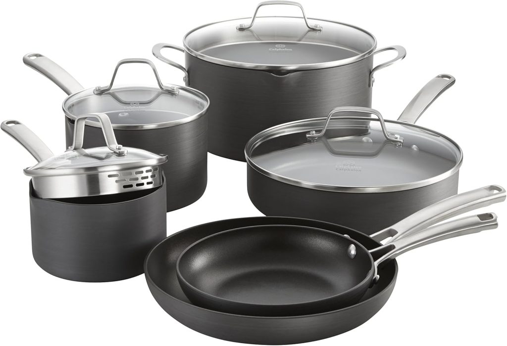 Calphalon Classic Nonstick Cookware Set (10-Piece)