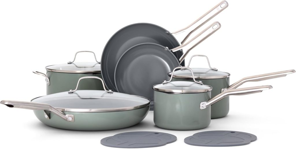 Calphalon Premier Space Saving Hard Anodized 15-Piece Cookware Set