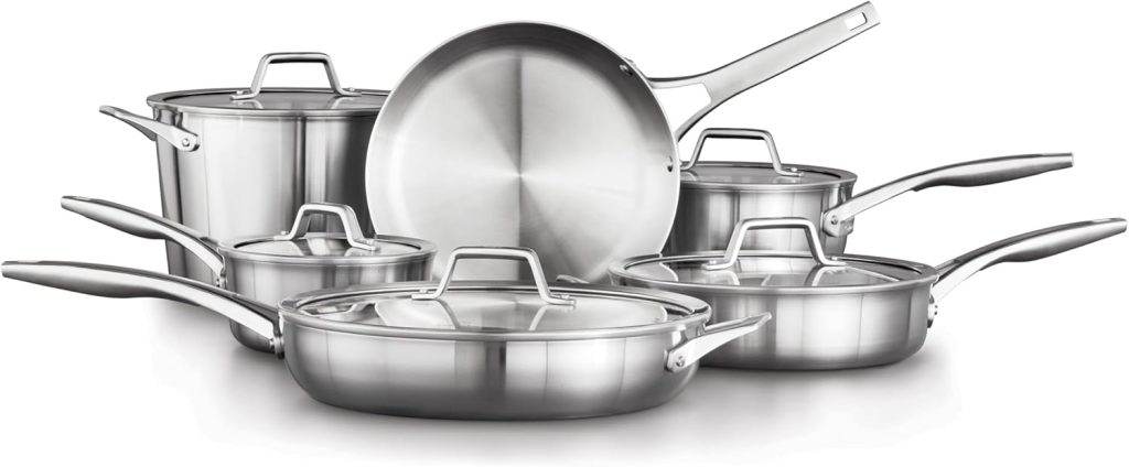 Calphalon Premier Stainless Steel 11-Piece Set