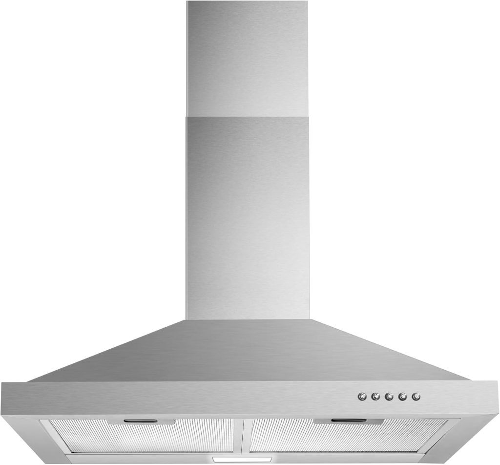 Cookology CFL900BK 90cm Chimney Hood
