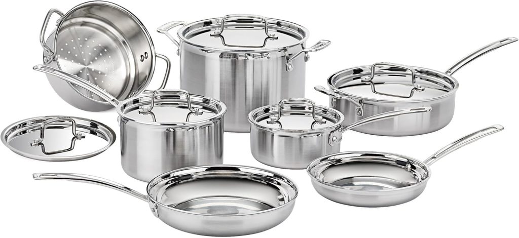 Cuisinart MultiClad Pro Stainless Steel 12-Piece Set