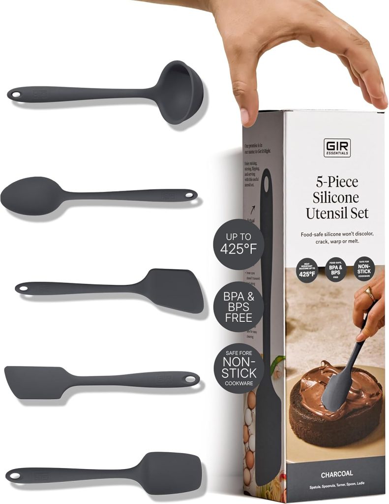 GIR Premium Silicone Spatula Set (5-Piece)