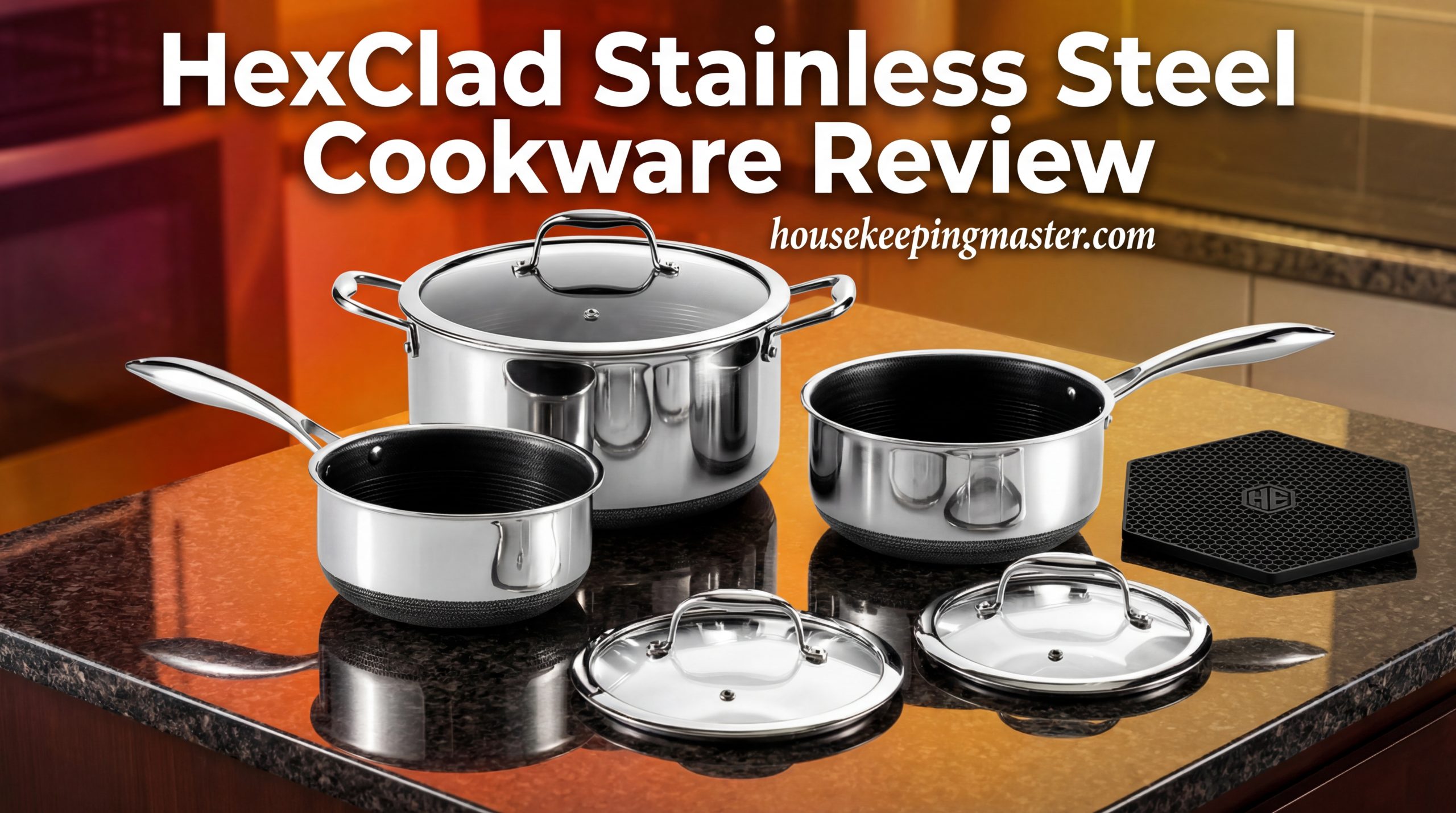 HexClad Stainless Steel Cookware Review