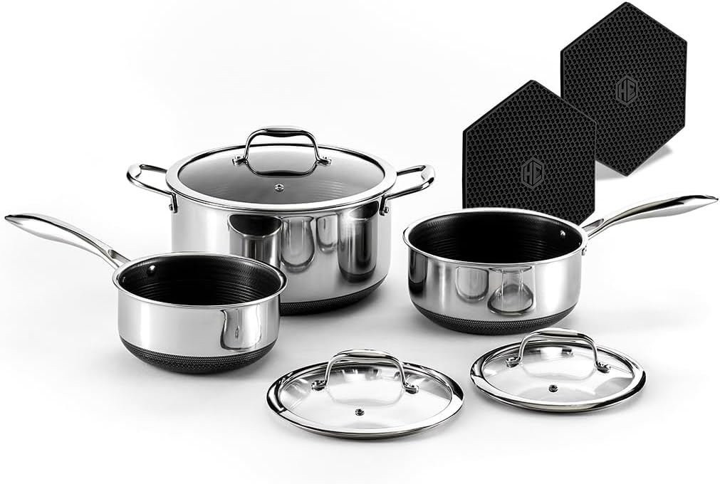 HexClad Stainless Steel Cookware Review