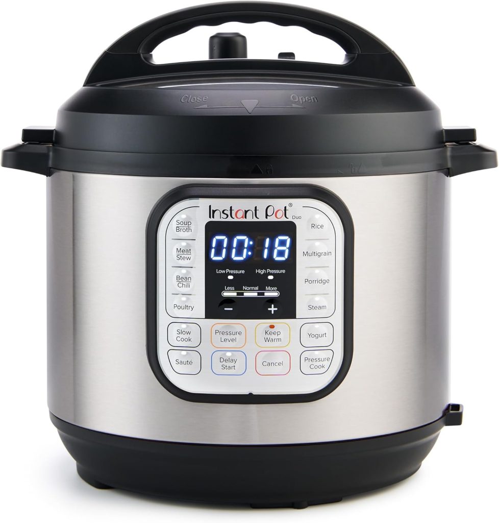 Instant Pot Duo 7-in-1 Electric Pressure Cooker (6 Quart)