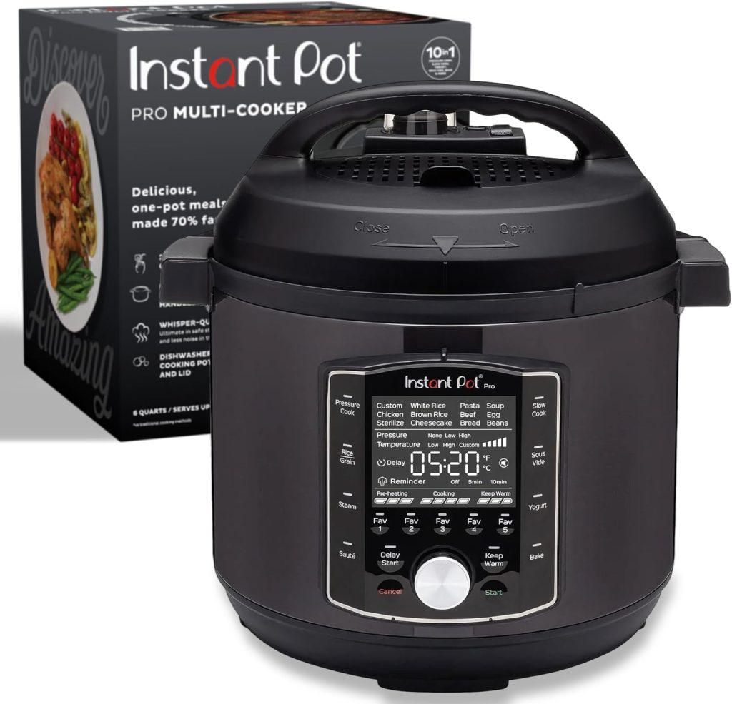 Instant Pot Ultra 10-in-1 Pressure Cooker (6 Quart)