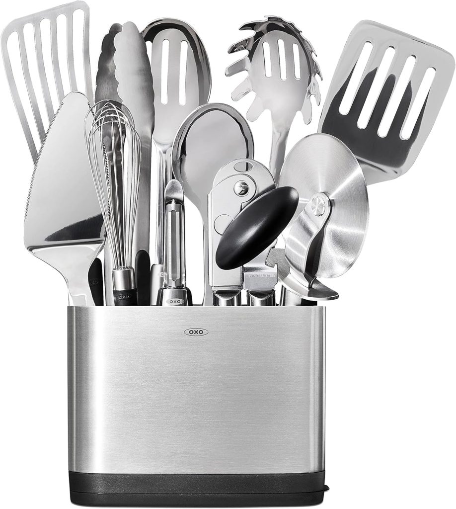 OXO Good Grips Silicone Utensil Set (9-Piece)