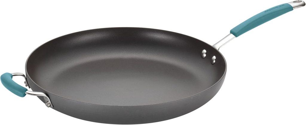 Rachael Ray Cucina Hard Anodized Nonstick 12-Inch Deep Skillet