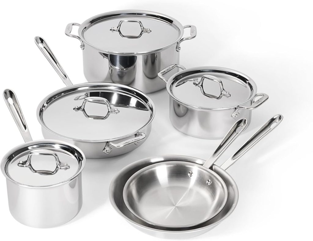 All-Clad D3 Stainless Steel Tri-Ply Set