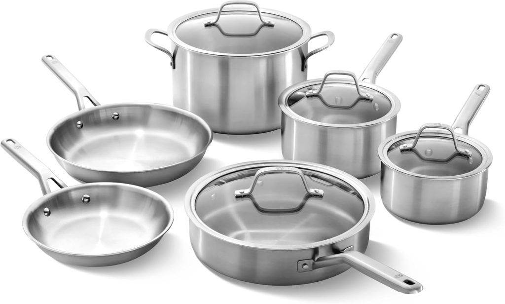Calphalon Classic Nonstick Cookware Set, 10 Piece
