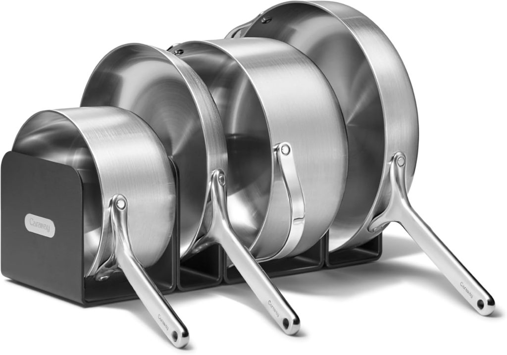 Caraway Stainless Steel 7-Piece Cookware Set
