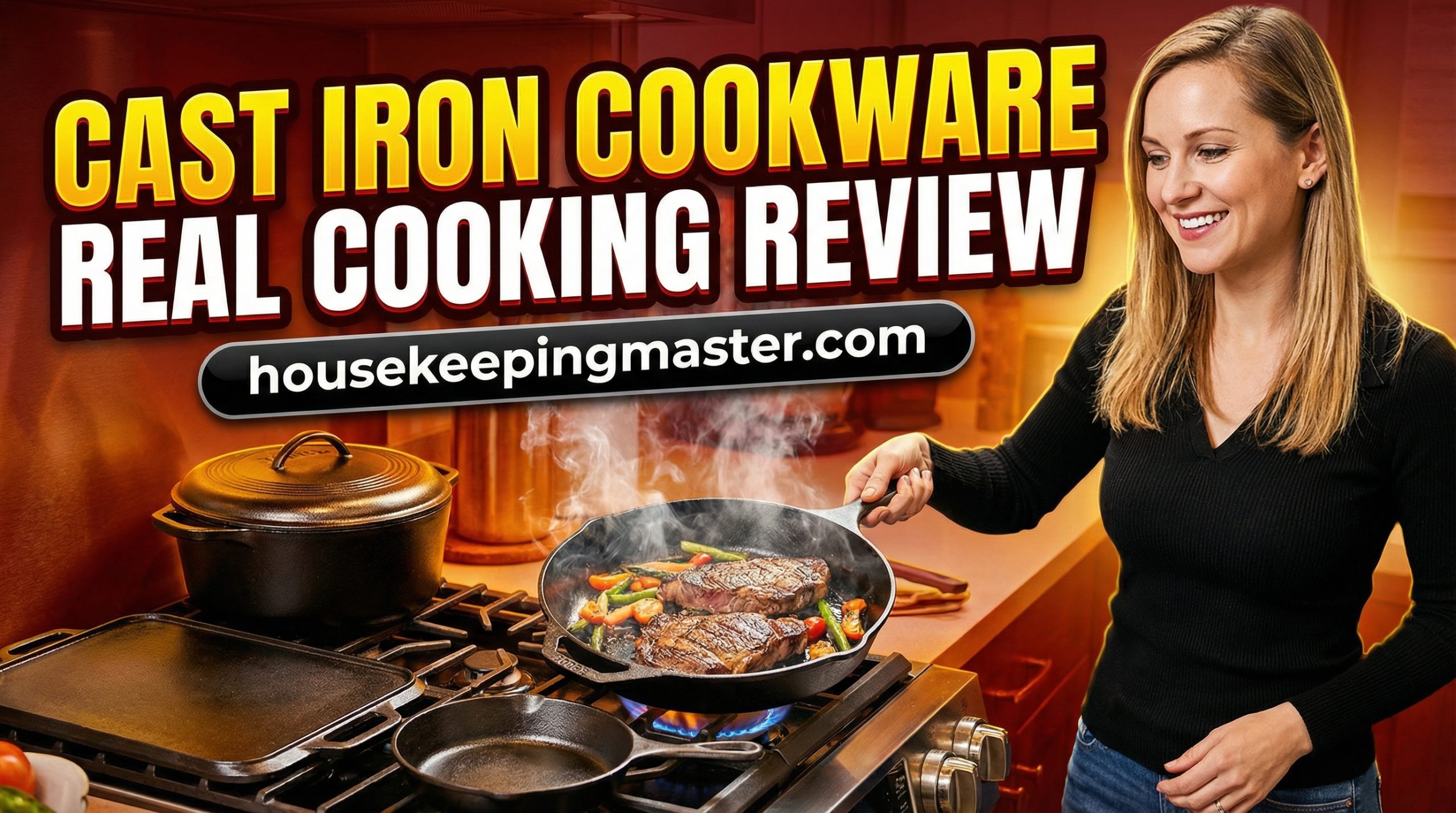 Cast Iron Cookware Real Cooking Review