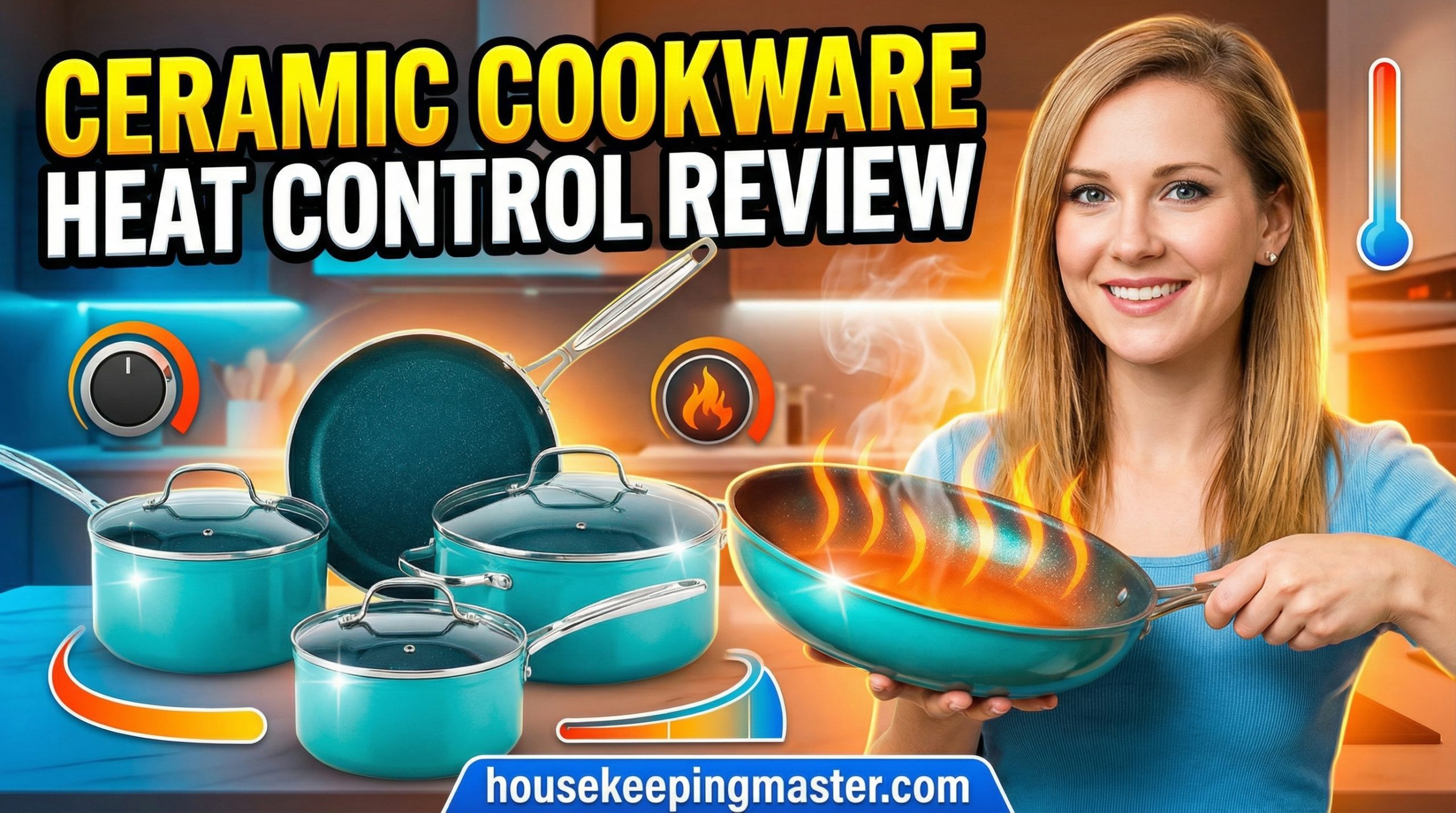 Ceramic Cookware Heat Control Review