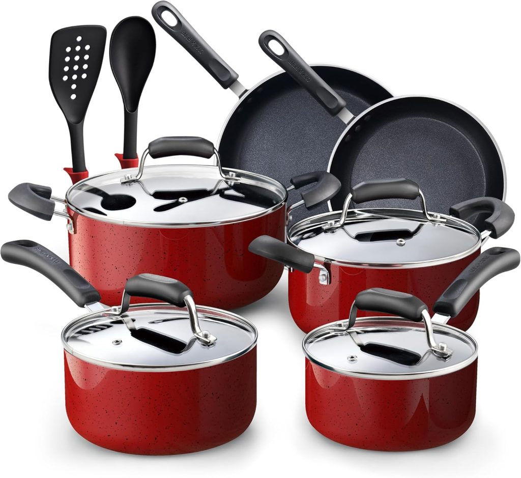Cook N Home 15-Piece Non-Stick Cookware Set