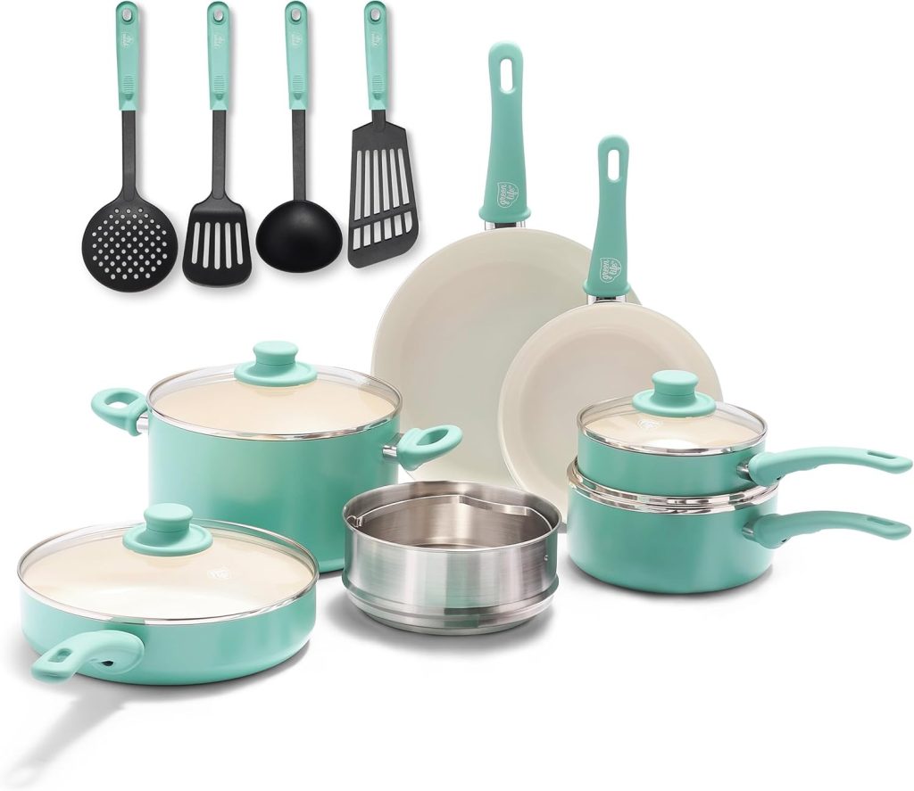 GreenLife Soft Grip Ceramic Non-Stick Set