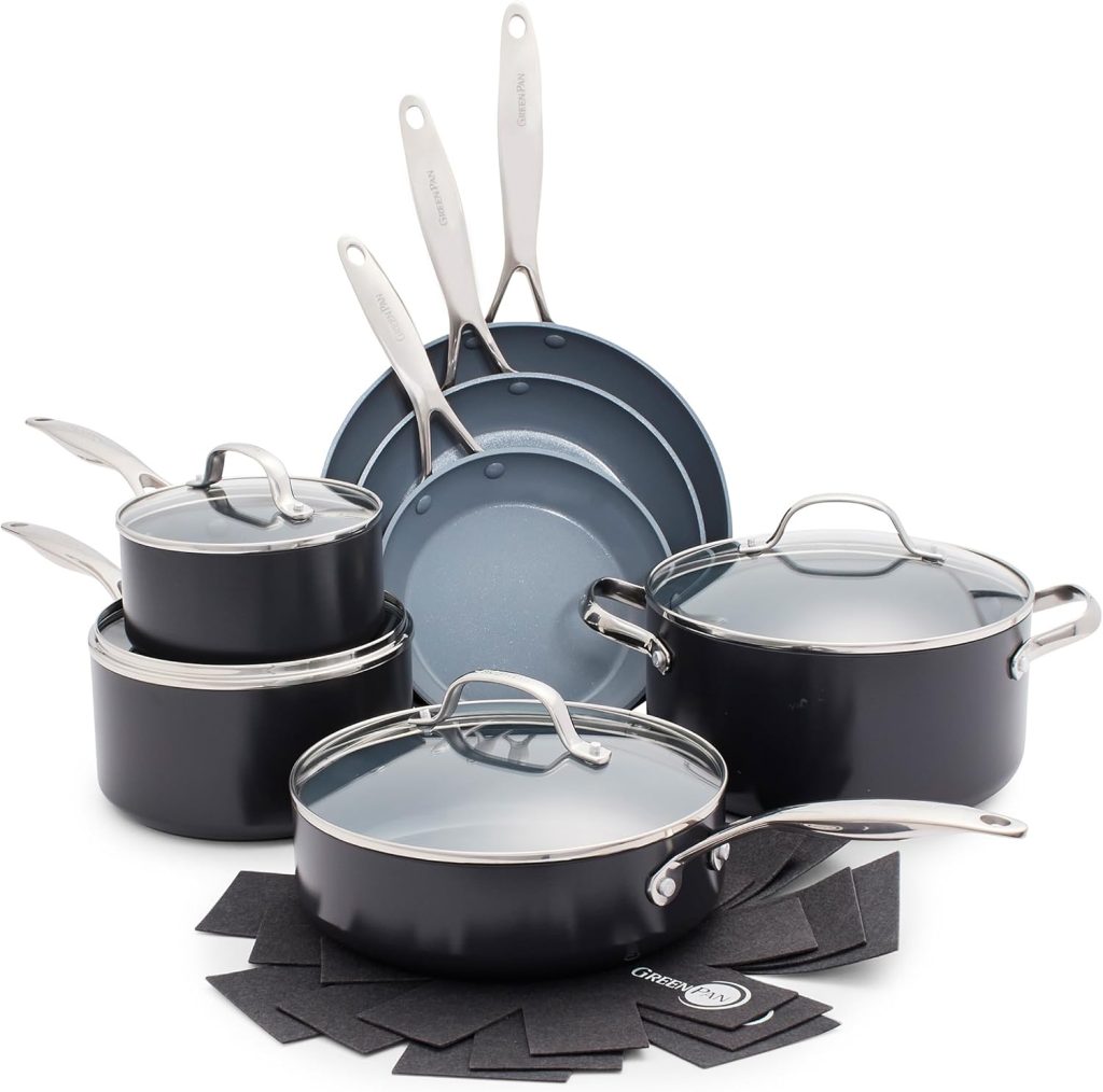 GreenPan Valencia Pro 11-Piece Ceramic Nonstick Set