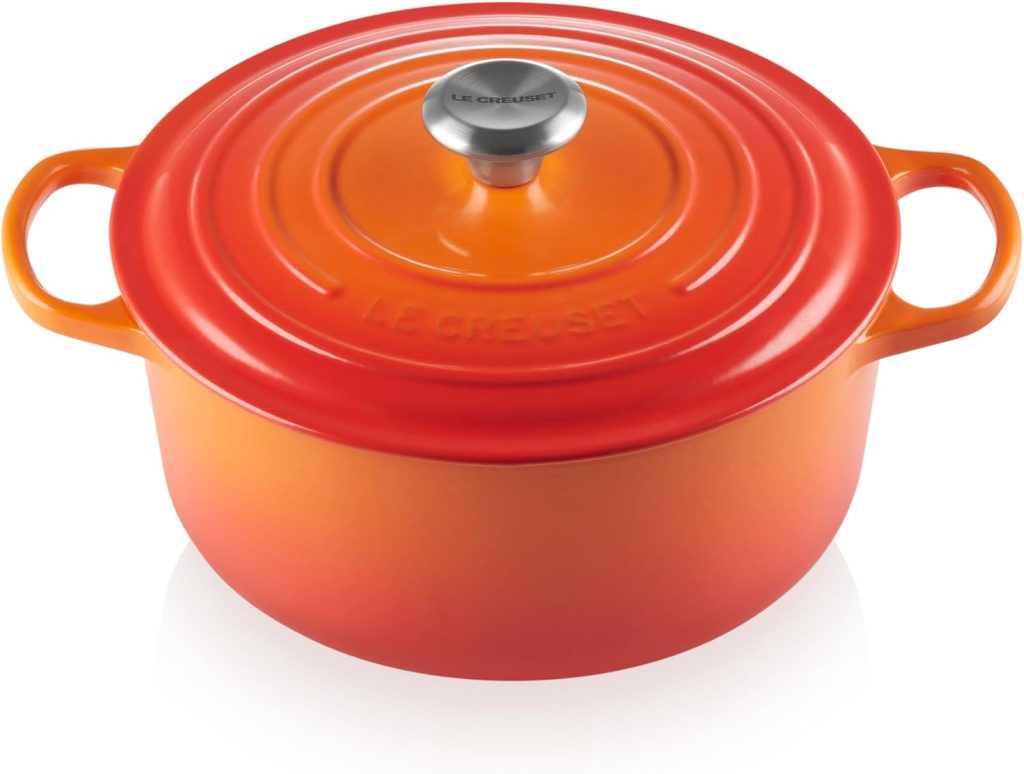 Le Creuset Signature Enameled Cast Iron Round Dutch Oven, 5.5 Quart