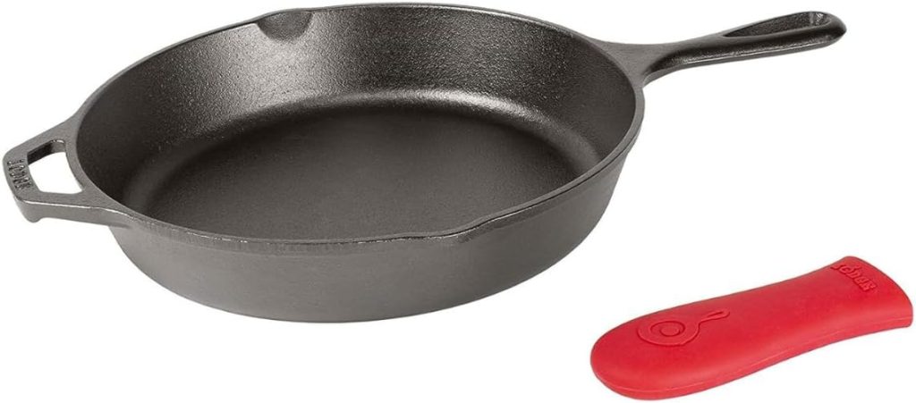 Lodge Pre-Seasoned Cast Iron Skillet, 10.25 Inch