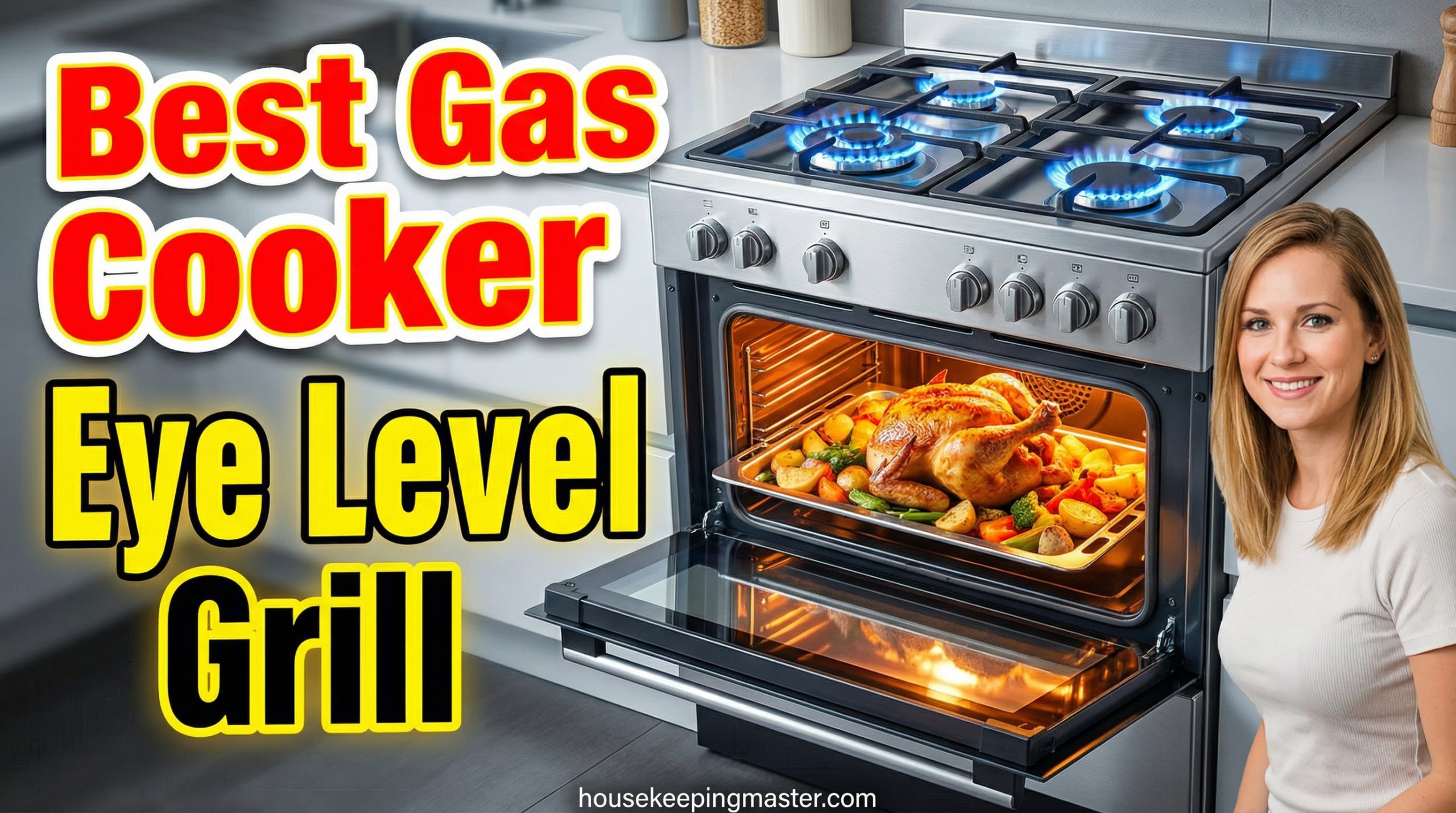 Best Gas Cooker with Eye Level Grill