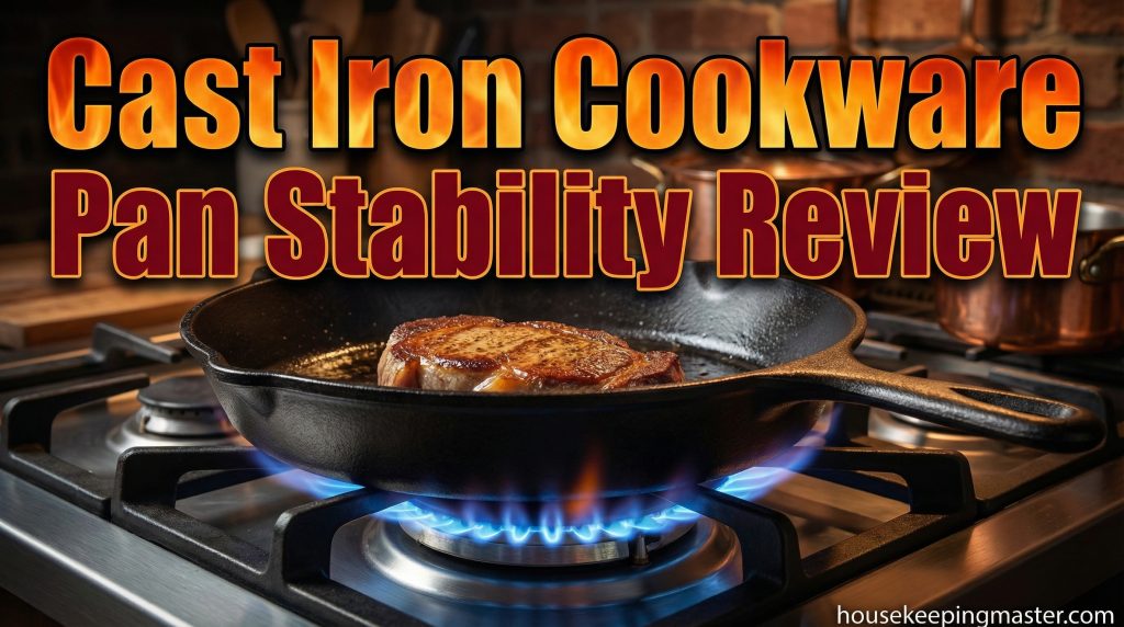 Cast Iron Cookware Pan Stability Review