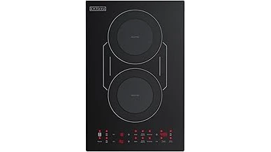 The image shows a sleek 600mm cooktop, highlighting its modern design for any kitchen.