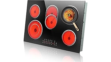 The image shows a selection of modern gas cooktops displayed for the Best 16 Cooktop in India article.