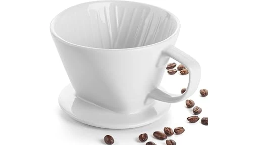 The image shows various manual coffee makers, perfect for brewing without electricity.