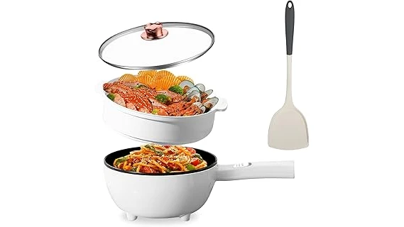 The image shows a sleek 3-liter cooker, a top choice for best cookers under 1000.