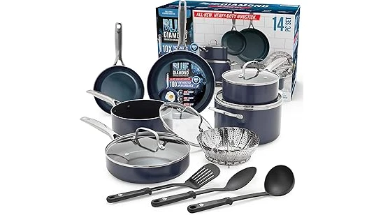 Best Selling 21 Cookware Set for Stovetop to Oven