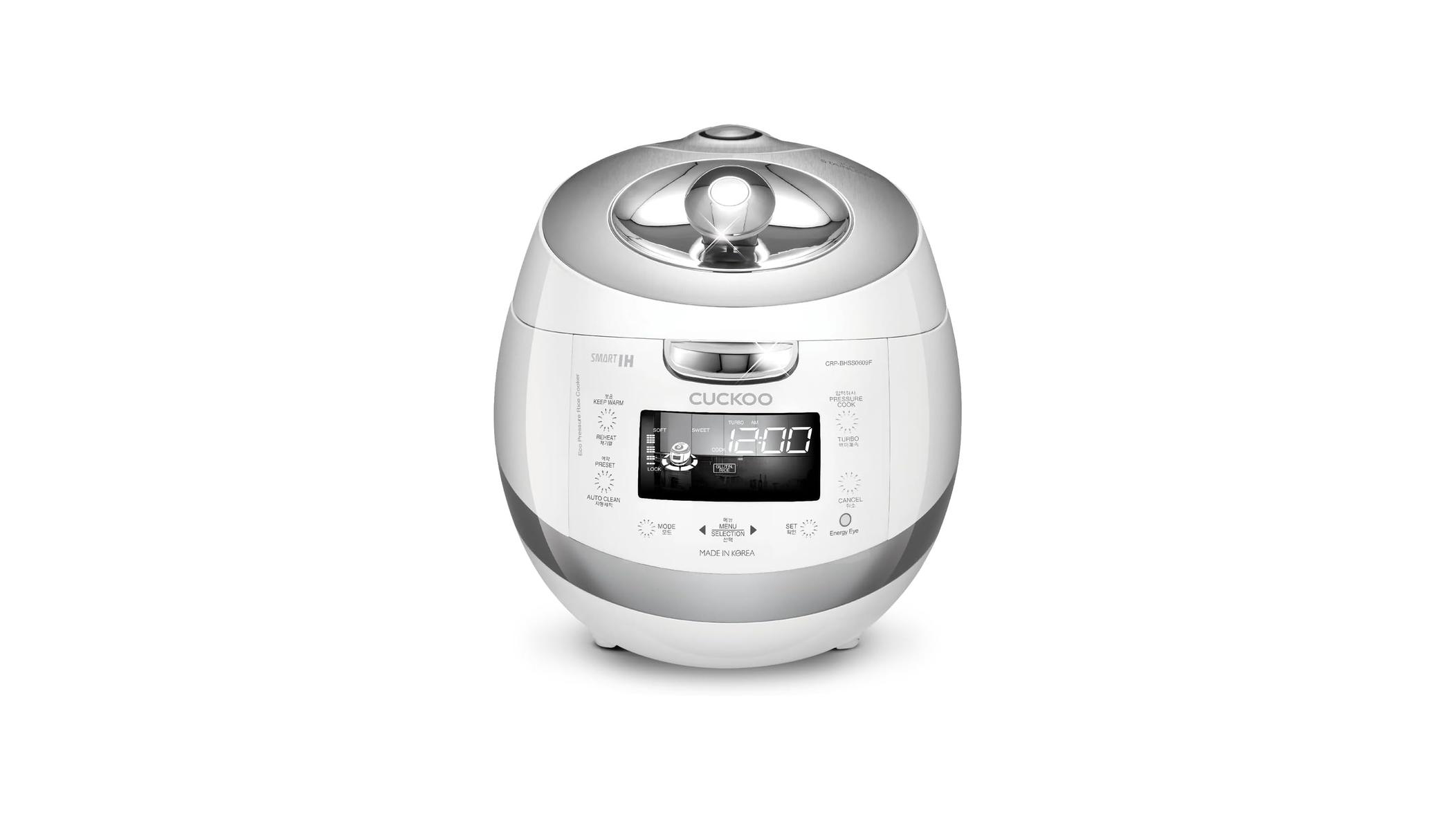 CUCKOO High Pressure Rice Cooker 6-Cup Uncooked 12-Cup