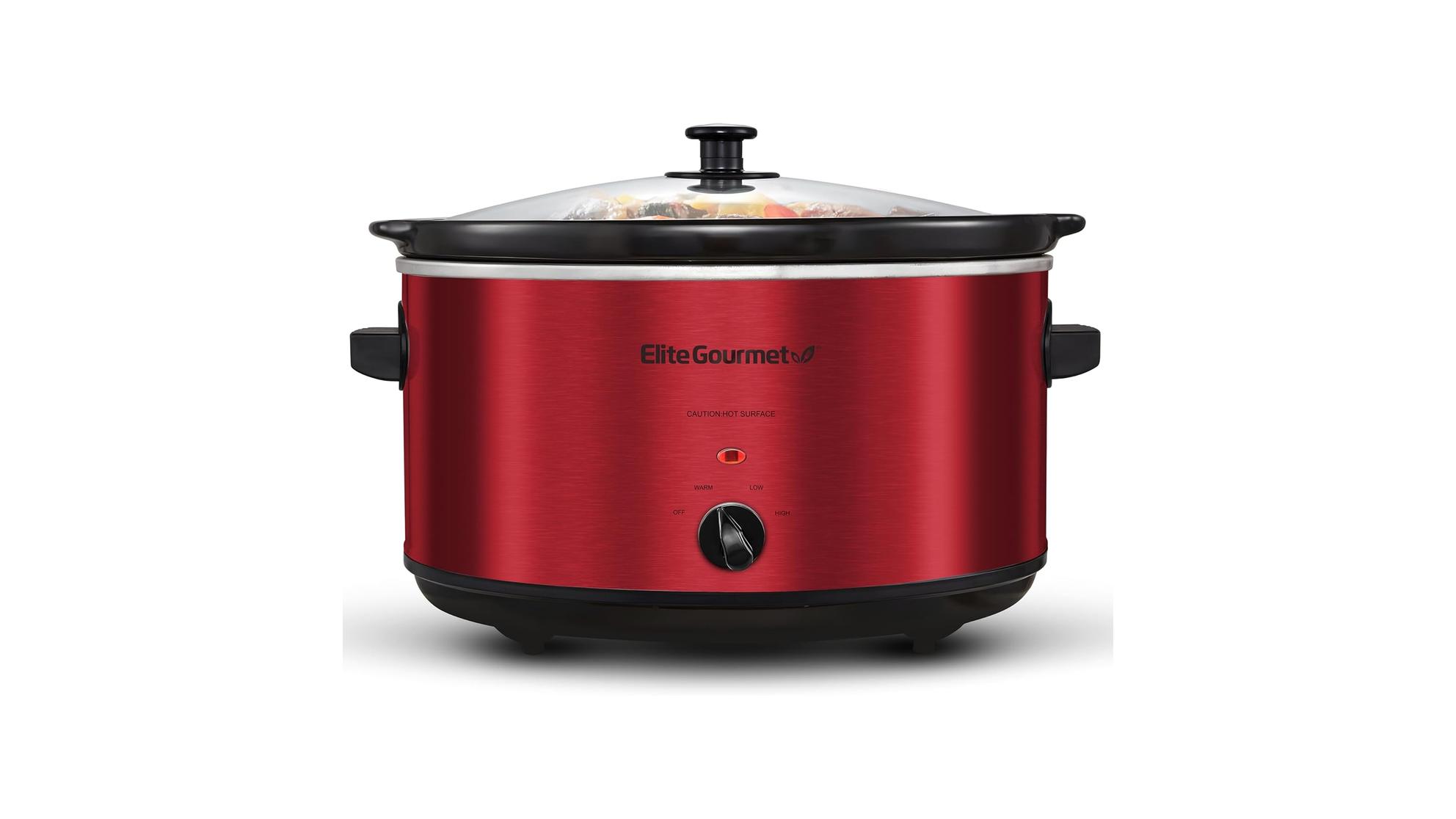 Elite Gourmet MST-900RXT Electric Ceramic XL Jumbo Slow