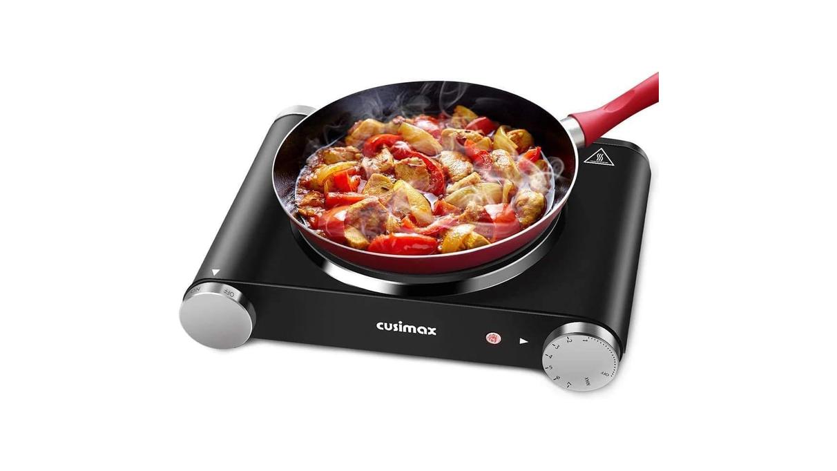 Cusimax Hot Plate Electric Burner Single Burner Cast
