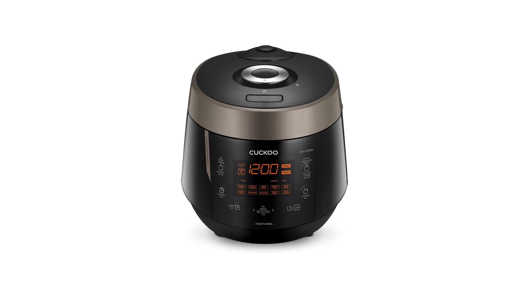 CUCKOO High Pressure Rice Cooker 10-Cup Uncooked 20-Cup
