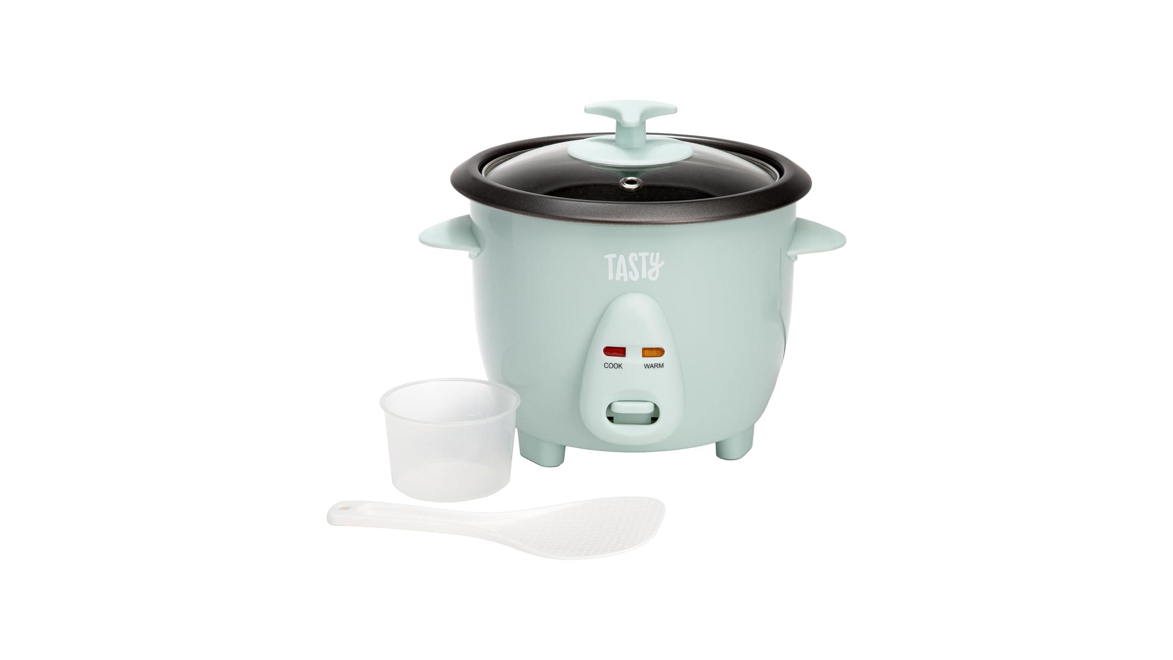 Tasty Mini Rice Cooker Removable Nonstick Bowl Auto