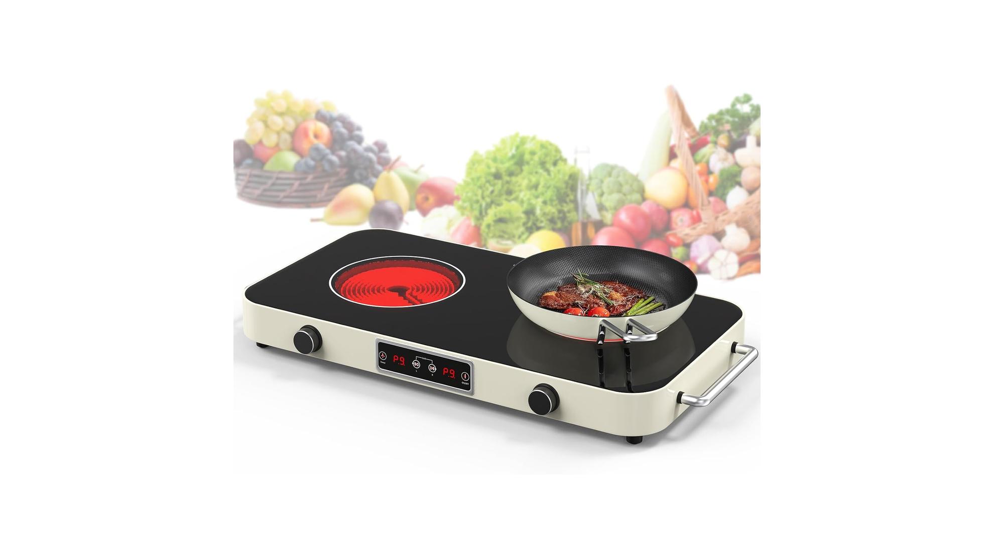 Electric Cooktop, 2200W 110V Electric burner – In-Depth