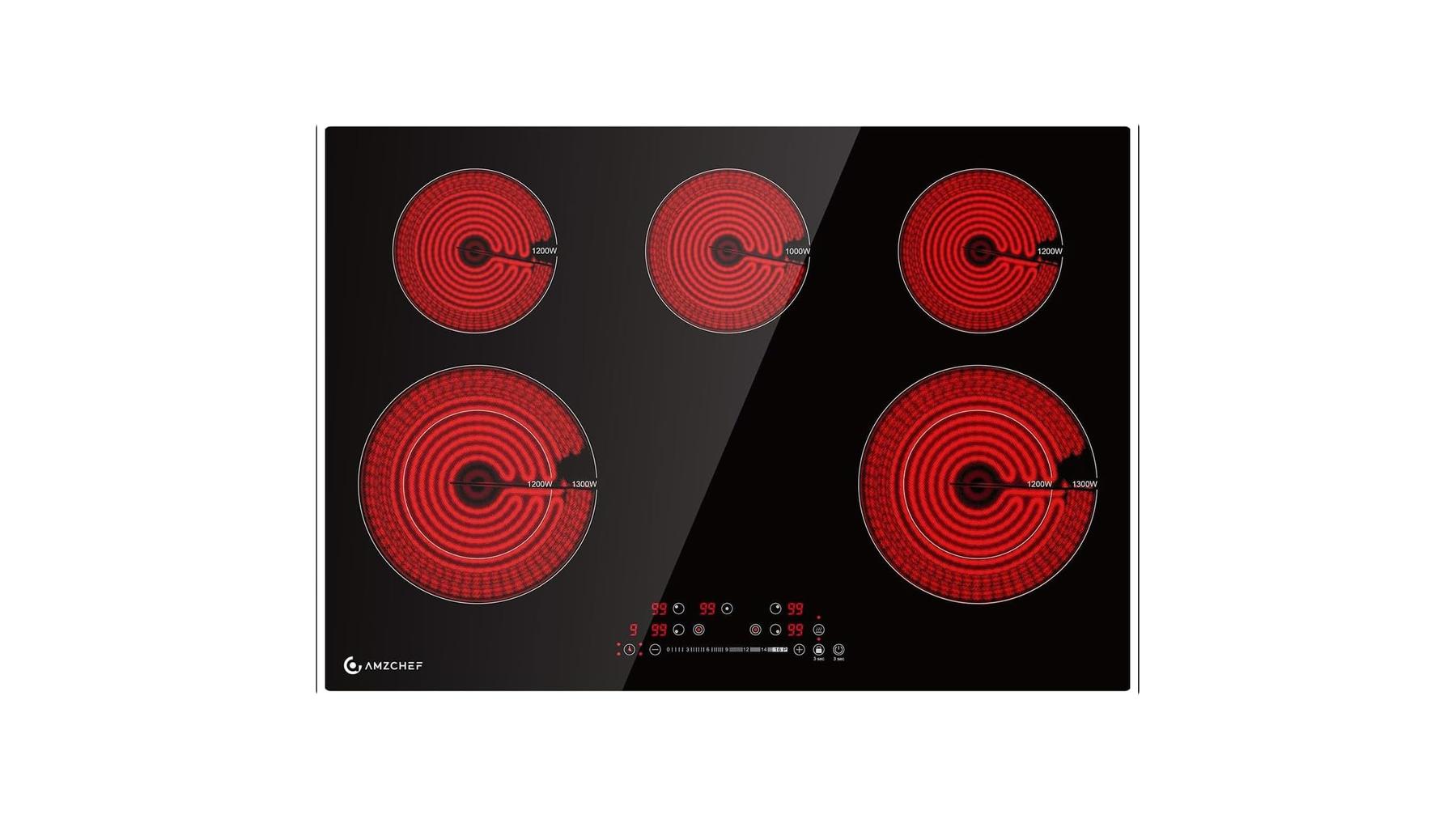 AMZCHEF 30 Inch 8400W Electric Cooktop – In-Depth Review