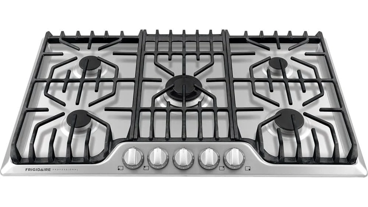 Frigidaire Professional 36 Inch Gas Cooktop Griddle