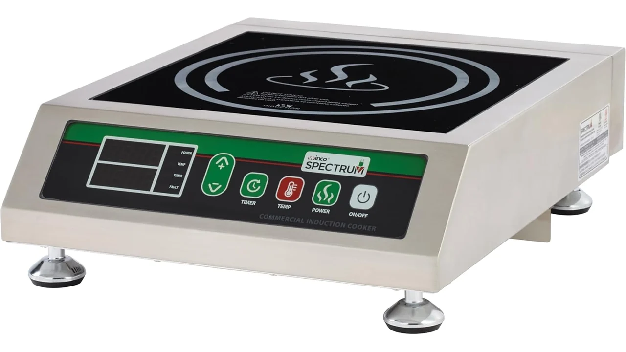 Winco Commercial-Grade Portable Induction Cooktop Burner