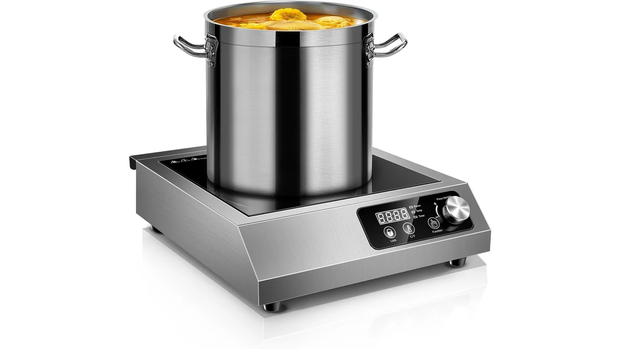 1800W Commercial Induction Cooktop: In-Depth Review