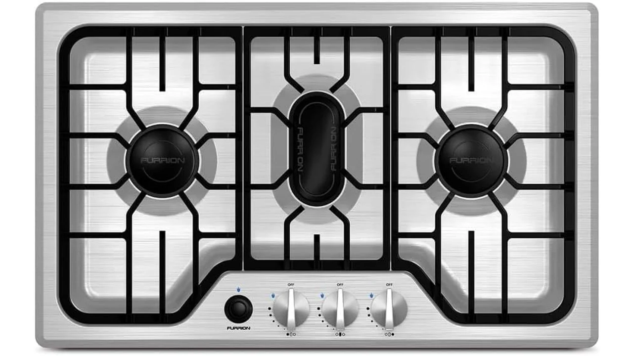 Furrion RV Chef Collection Gas Cooktop 3x Gas – Complete