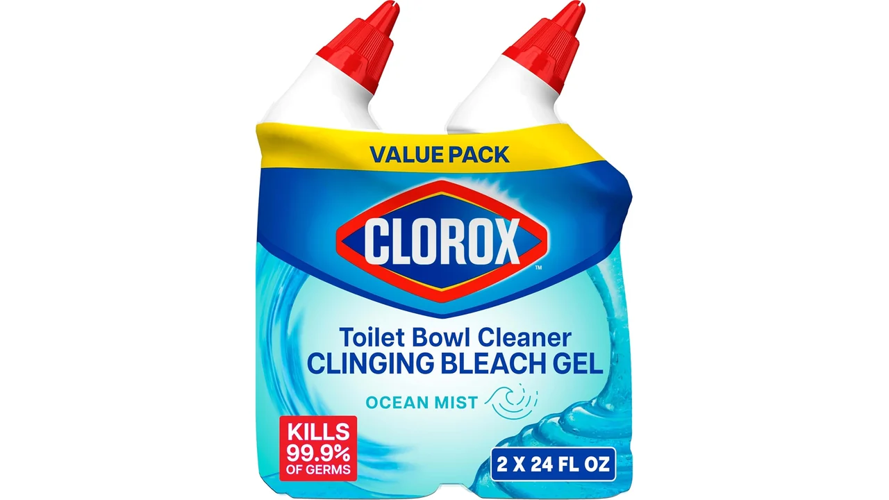 CLOROX Toilet Bowl Cleaner Clinging Bleach Gel: Honest