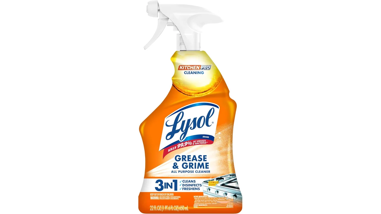 Lysol Pro Kitchen Spray Cleaner Degreaser – Honest Review