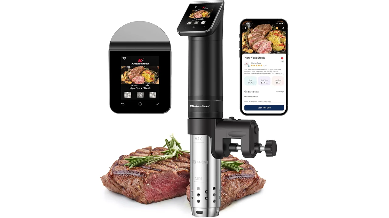 KitchenBoss WIFI Sous Vide Cooker – In-Depth Review