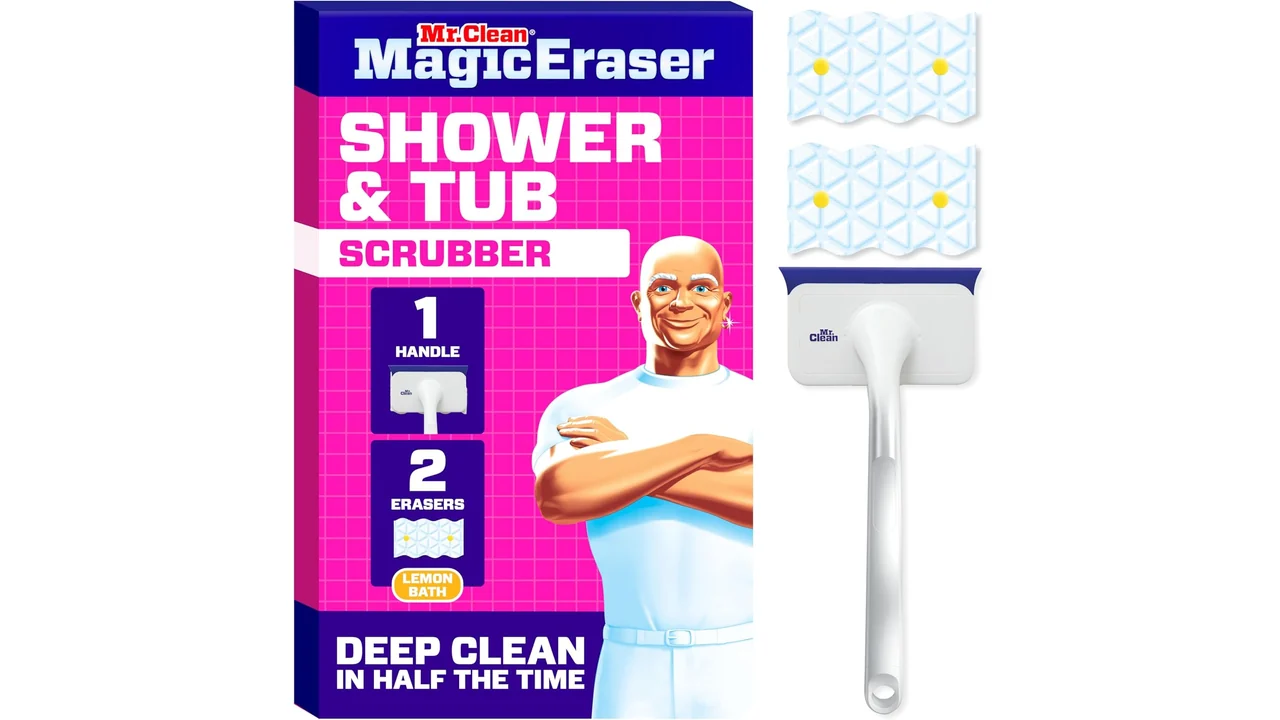 Mr. Clean Magic Eraser Shower & Tub Scrubber – Is It Worth