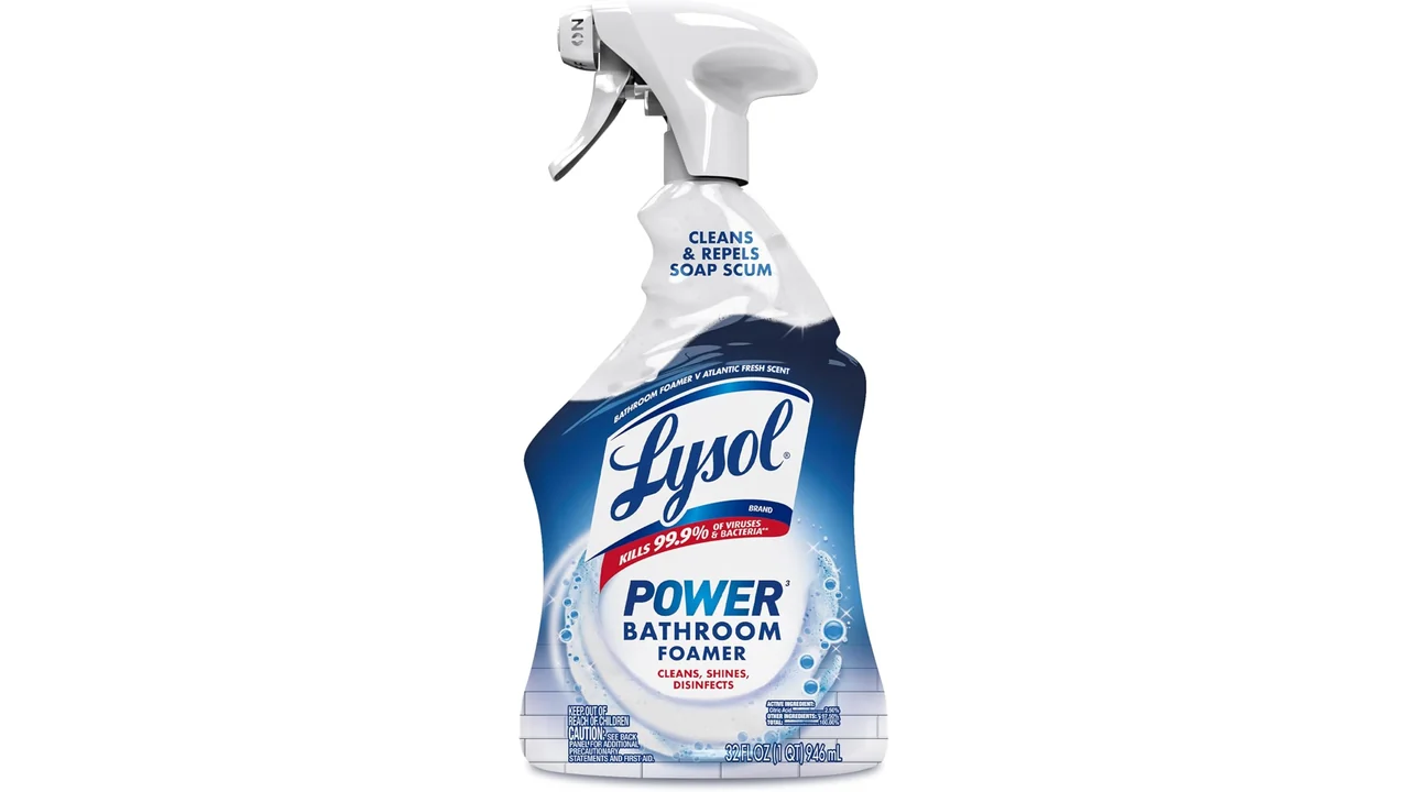 Lysol Power Foaming Bathroom Cleaner – Honest Review