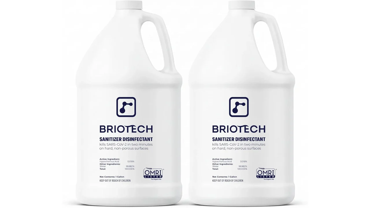 BRIOTECH Sanitizer Disinfectant Hypochlorous: Honest Review